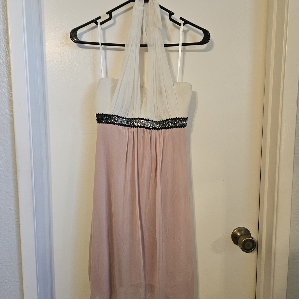 Sweet Storm White and Pink Dress